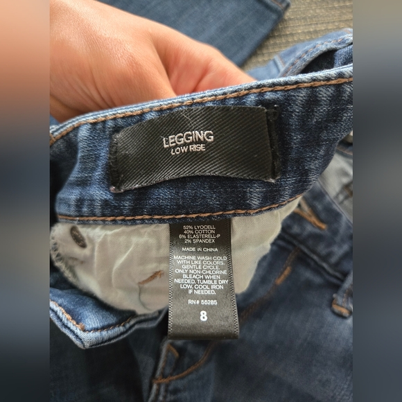 Express Legging Low Rise Ripped Pants - Picture 11 of 11